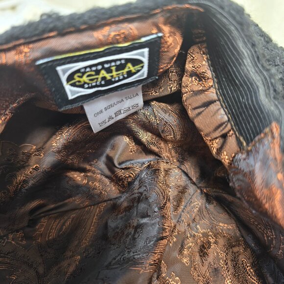 Vintage Scala Boucle Chauffer Cap - Picture 7 of 7